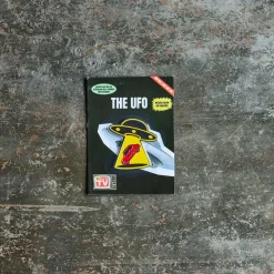 2213 HEYANG Les Accessoires Merci|L'esprit Merci-Magnet en métal Merci UFO - Fiat 500