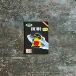 2213 HEYANG Les Accessoires Merci|L'esprit Merci-Magnet en métal Merci UFO - Tréfle