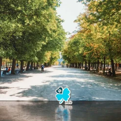 2148 BELMAR Les Accessoires Merci-Magnet Merci - Trèfle Bleu