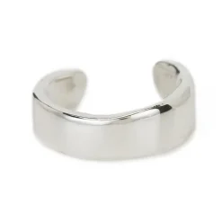 Femme MARA SCALISE Bagues-- Bague Raw Cuff - Silver