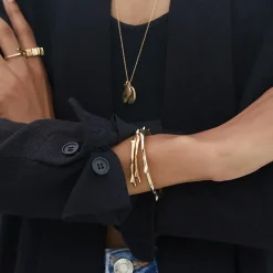 Femme MARA SCALISE Bracelets-- Bracelet Spiky - Gold