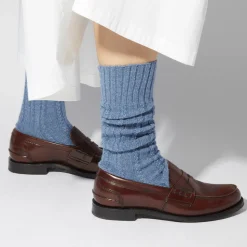 Femme Maria La Rosa Chaussettes|Chaussettes-- Chaussettes Scotland - Bleu