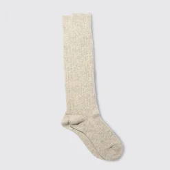 Femme Maria La Rosa Chaussettes|Chaussettes-- Chaussettes Scotland - Gris clair