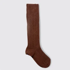 Femme Maria La Rosa Chaussettes|Chaussettes-- Chaussettes Scotland - Marron