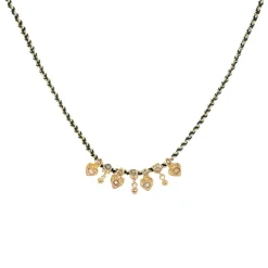Femme MARIE LAURE CHAMOREL Colliers-- Collier n°902 - Gold Black