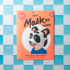 Enfant 729 OMY L'univers Enfant|Jeux-Masque 3D à colorier - Panda