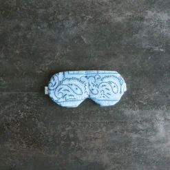 2211 SOOPZ Soins Du Visage-Masque Yeux Chauffant et Réfrigérant – Bandana Bleu