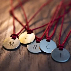 Femme MERCI Bracelets Merci|Bracelets-Médaille - Lettres A-Z
