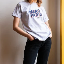 Femme 1473 SCRKS T-shirts|T-shirts-Merci - T-shirt unisexe - Gris Clair