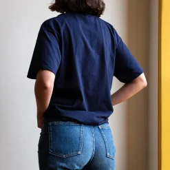 Femme 1473 SCRKS T-shirts|T-shirts-Merci - T-shirt unisexe - Marine