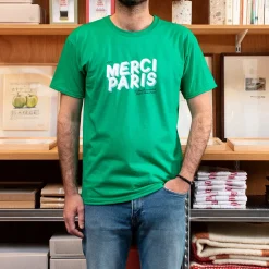 Femme 1473 SCRKS T-shirts|T-shirts-Merci - T-shirt unisexe - Vert