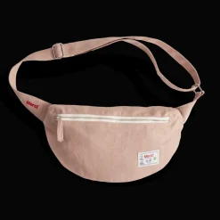 Femme 200 LINTEX Sacs|Sac Banane-Merci - Banane To Go en lin - Rose Argile