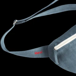 Femme 200 LINTEX Sacs|Sac Banane-Merci - Banane To Go en lin - Bleu Pétrole