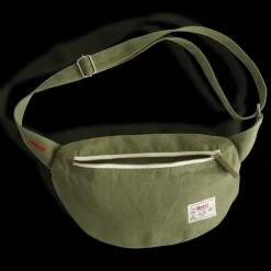 Femme 200 LINTEX Sacs|Sac Banane-Merci - Banane To Go en lin - Vert d'Anduze