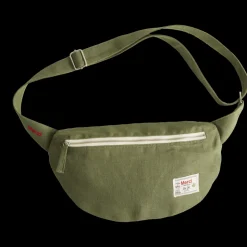 Femme 200 LINTEX Sacs|Sac Banane-Merci - Banane To Go en lin - Vert d'Anduze