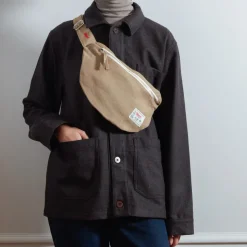 Femme 200 LINTEX Sacs|Sac Banane-Merci - Banane To Go en lin - Sable