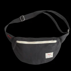 Femme 200 LINTEX Sacs|Sac Banane-Merci - Banane To Go en lin - Bleu Encre