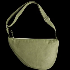 Femme 200 LINTEX Sac Banane-Merci - Banane Trèfle en lin - Vert d'Anduze