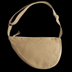 Femme 200 LINTEX Sac Banane-Merci - Banane Trèfle en lin - Sable