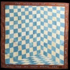 Femme D01 Foulards & Echarpes-Merci - Bandana Ars Vivendi Virtus Est - Marron