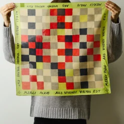 Femme D01 Foulards & Echarpes-Merci - Bandana Ars Vivendi Virtus Est - Jaune