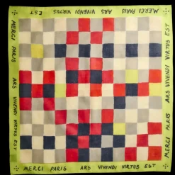 Femme D01 Foulards & Echarpes-Merci - Bandana Ars Vivendi Virtus Est - Jaune