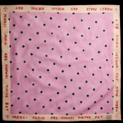 Femme D01 Foulards & Echarpes-Merci - Bandana Ars Vivendi Virtus Est - Rose