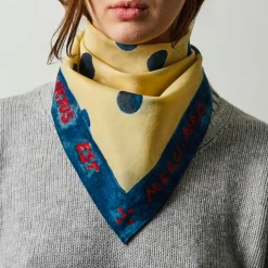 Femme D01 Foulards & Echarpes-Merci - Bandana Ars Vivendi Virtus Est - Marine