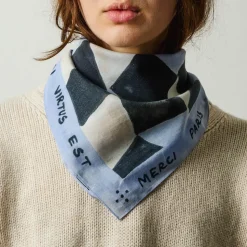 Femme D01 Foulards & Echarpes-Merci - Bandana Ars Vivendi Virtus Est - Noir