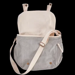 Femme 2102 VJ SOURCING Sacs|Sacs À Main-Merci - Besace en canvas - Rayures Bleu