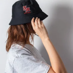 Femme M05 Casquettes & Bobs|Casquettes & Bobs-Merci - Bob Gothique Non Merci - Noir