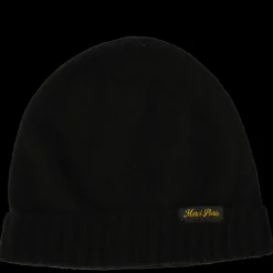 Femme ST01 L'esprit Merci|Bonnets-Merci - Bonnet en laine et cachemire - Noir & Jaune