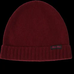 Femme ST01 L'esprit Merci|Bonnets-Merci - Bonnet en laine et cachemire - Bordeaux & Rose