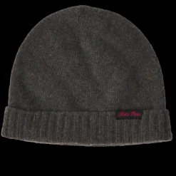 Femme ST01 L'esprit Merci|Bonnets-Merci - Bonnet en laine et cachemire - Gris & Rose