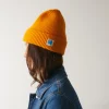 Femme MA01 Bonnets|Bonnets-Merci - Bonnet Lucky - Jaune & Bleu