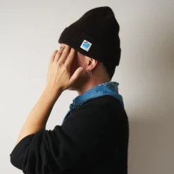 Femme MA01 Maison De Campagne|Bonnets-Merci - Bonnet Lucky - Marron & Bleu