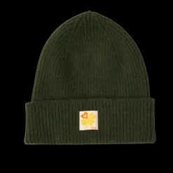Femme MA01 Maison De Campagne|L'esprit Merci-Merci - Bonnet Lucky - Olive & Jaune