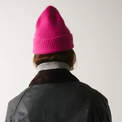 Femme MA01 Bonnets|Bonnets-Merci - Bonnet Lucky - Rose & Jaune