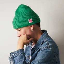 Femme MA01 Maison De Campagne|Bonnets-Merci - Bonnet Lucky - Vert & Rose