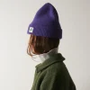 Femme MA01 Maison De Campagne|Bonnets-Merci - Bonnet Lucky - Violet & Vert