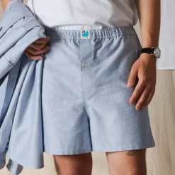 Femme G01 Shorts|Shorts-Merci - Boxer Jude - Bleu