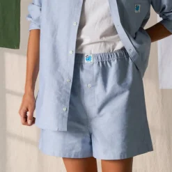 Femme G01 Shorts|Shorts-Merci - Boxer Jude - Bleu