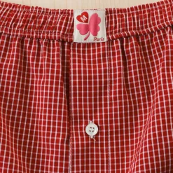Femme G01 Shorts|Shorts-Merci - Boxer Jude - Carreaux Rouge