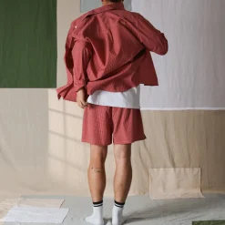 Femme G01 Shorts|Shorts-Merci - Boxer Jude - Carreaux Rouge