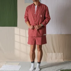 Femme G01 Shorts|Shorts-Merci - Boxer Jude - Carreaux Rouge