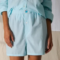 Femme G01 Shorts|Shorts-Merci - Boxer Jude - Turquoise