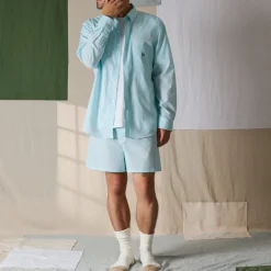 Femme G01 Shorts|Shorts-Merci - Boxer Jude - Turquoise