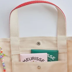 Femme G01 Cabas Merci-Merci - Cabas Candide en canvas -