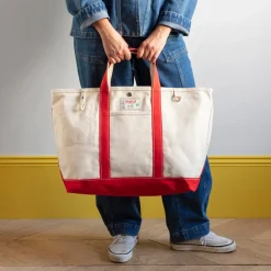 Femme G01 Cabas Merci-Merci - Cabas Candide en canvas -