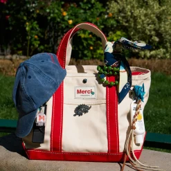 Femme G01 Cabas Merci-Merci - Cabas Candide en canvas -